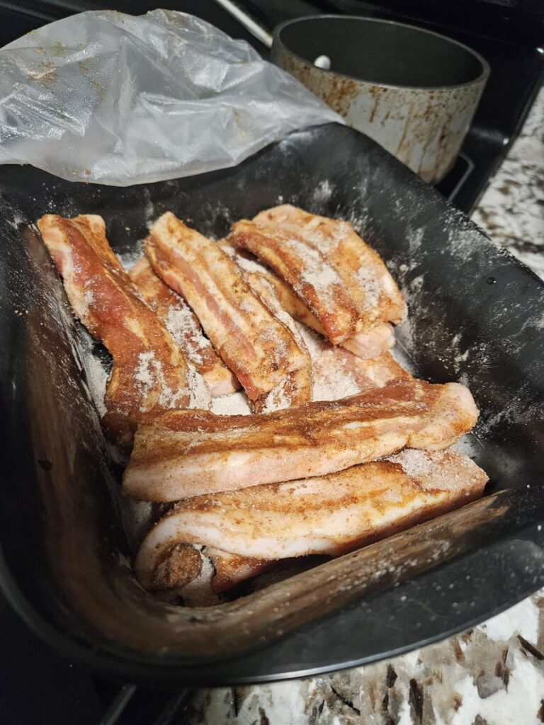 Filipino-style BBQ pork belly