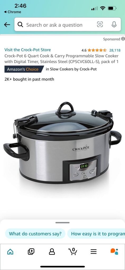New slow cooker suggestions