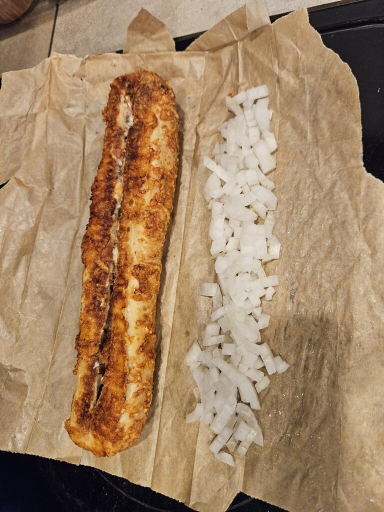 Just a little chicken bake surgery 🔪🧅