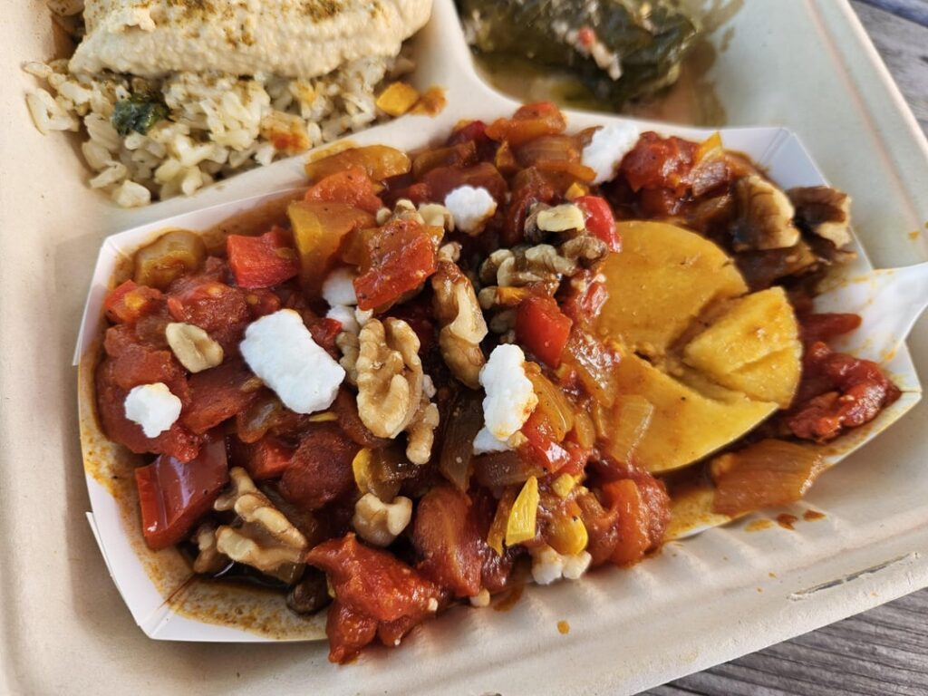 Hippie Eats & Spiritual Healing on the corner of Springdale&Gunter.