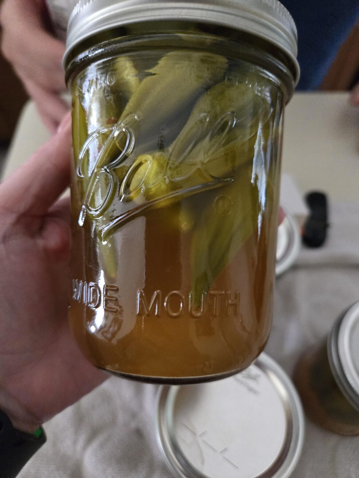 Question in regards to pickled okra