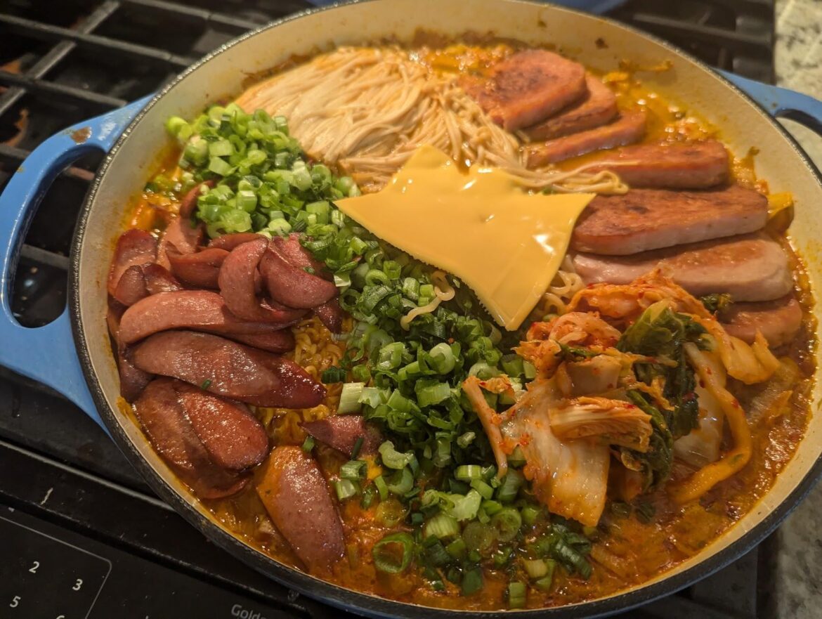 Homemade Budae Jjigae!