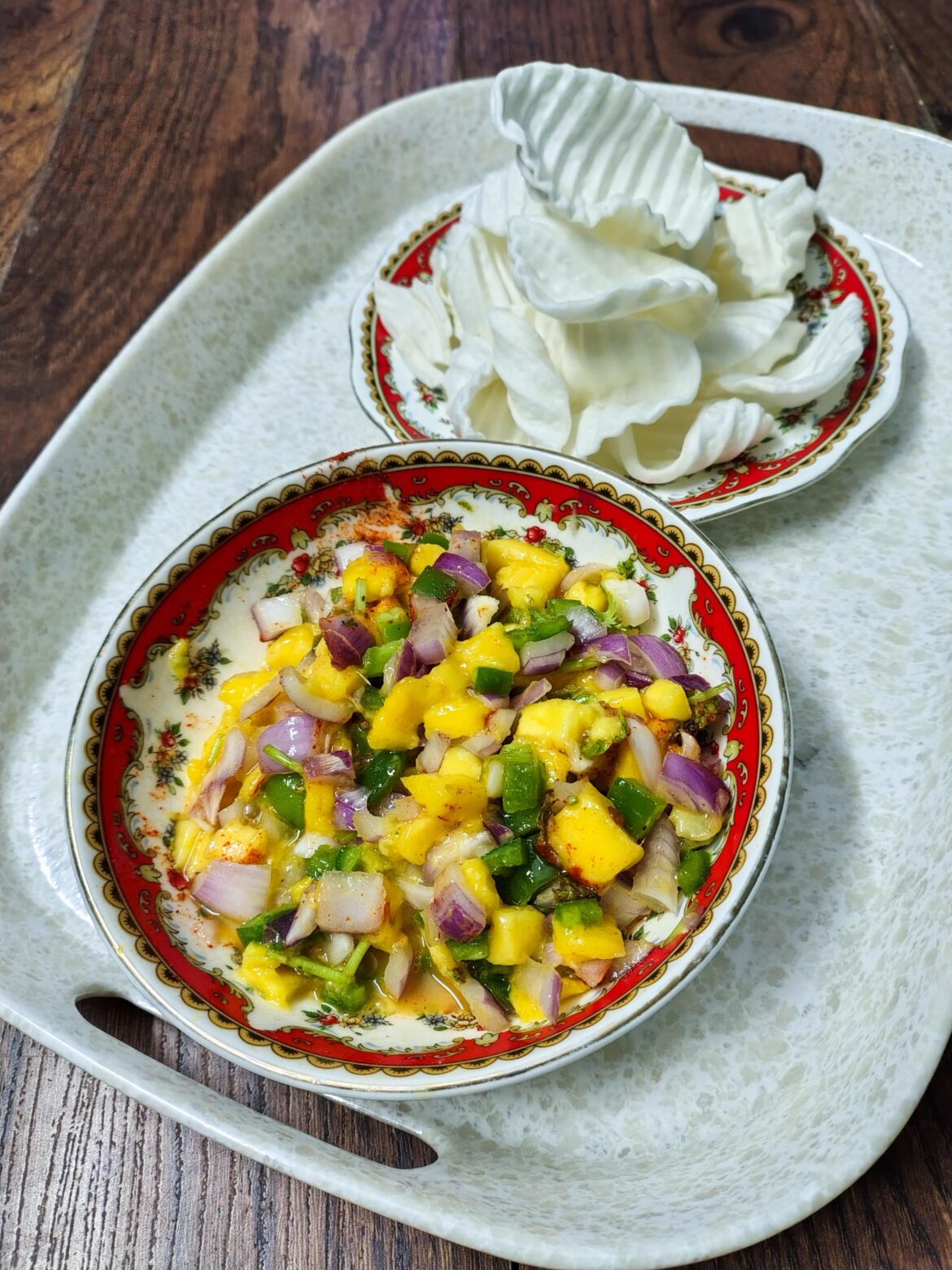 Mango Salsa With Chips I Made