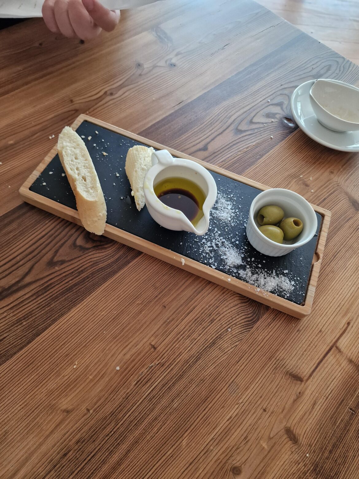 Love the way there is just spilled salt on it