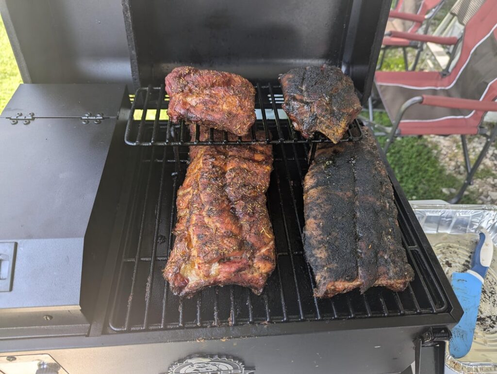 Some baby back ribs.