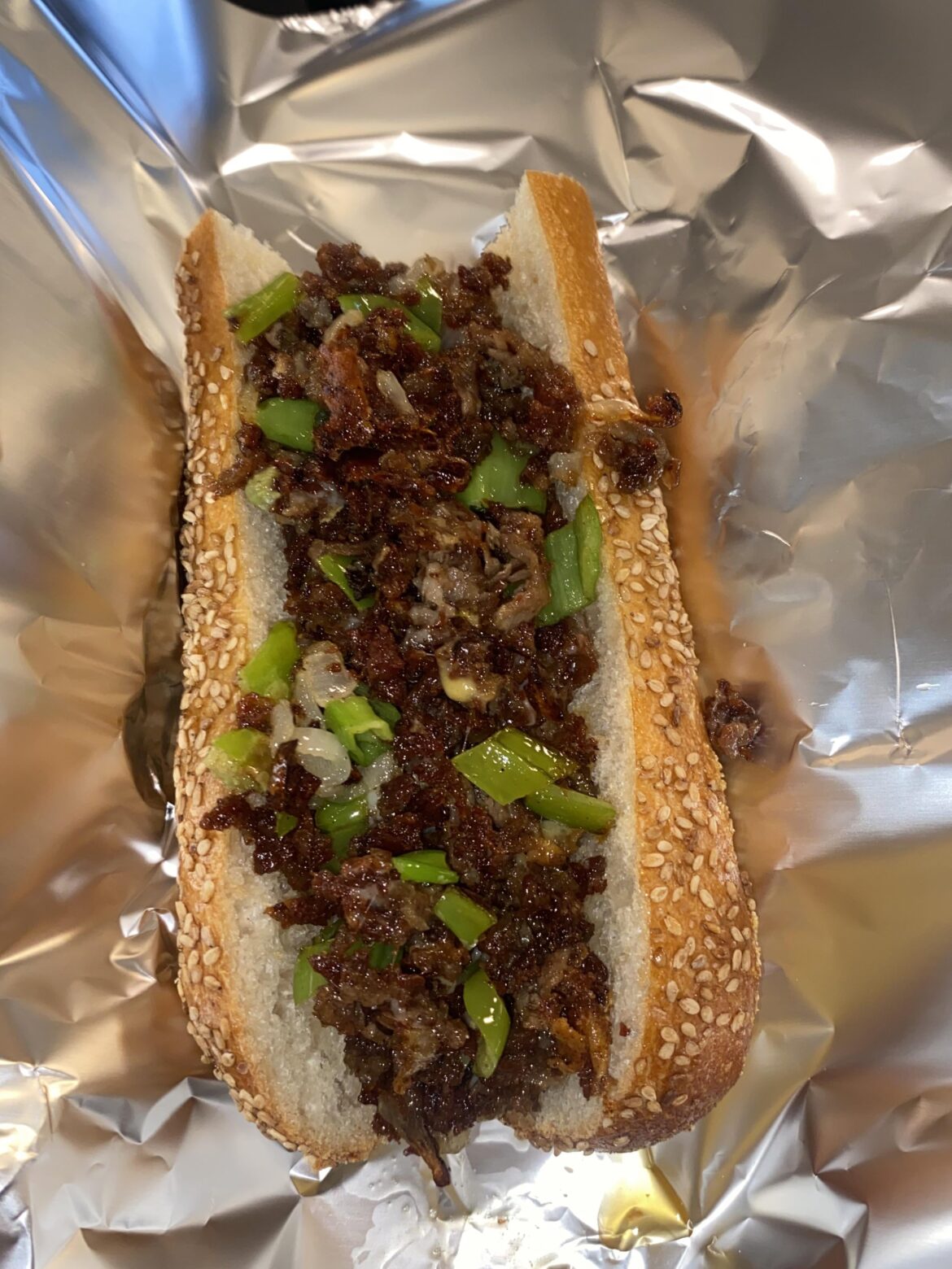 Cheesesteak with Shishito