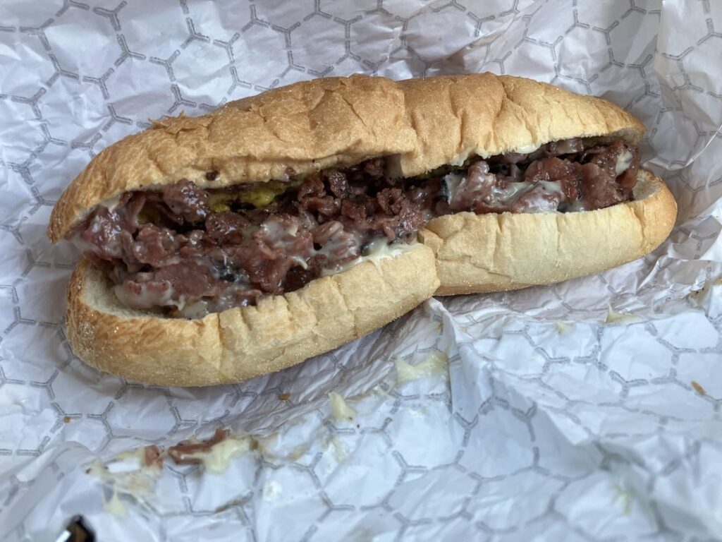 Bay State Hot Pastrami Sandwich