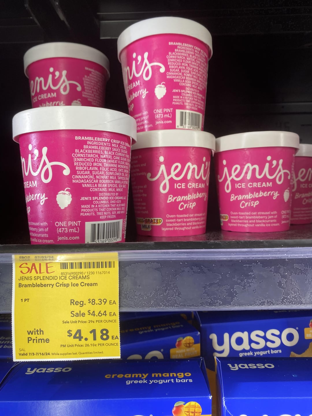 Pints on sale at Whole Foods! Dining and Cooking