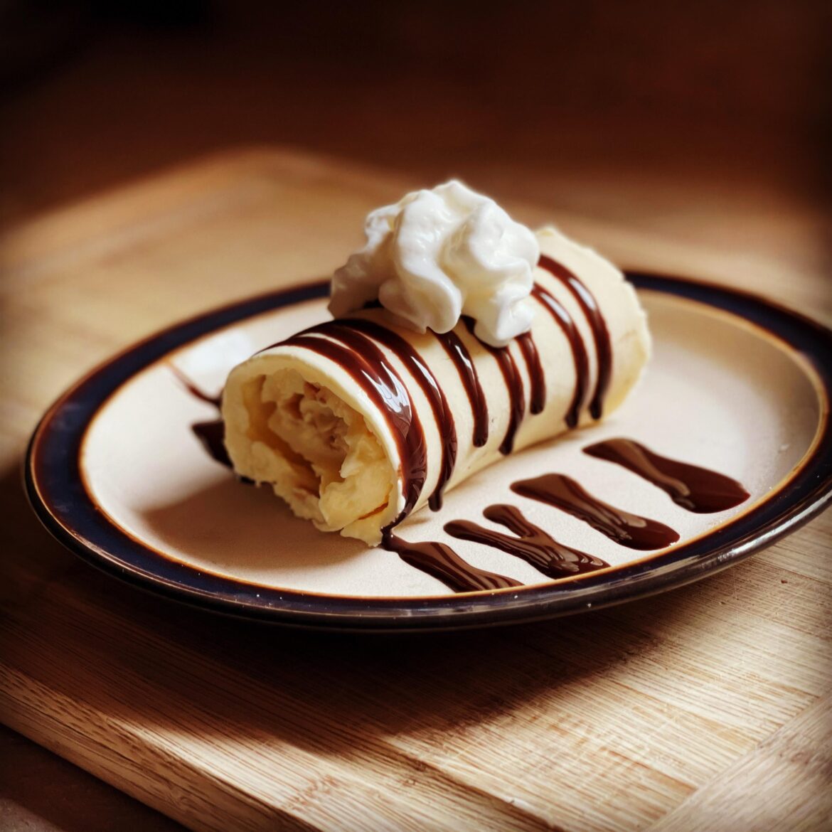 Homemade Rolled Ice Cream for a hot summer day