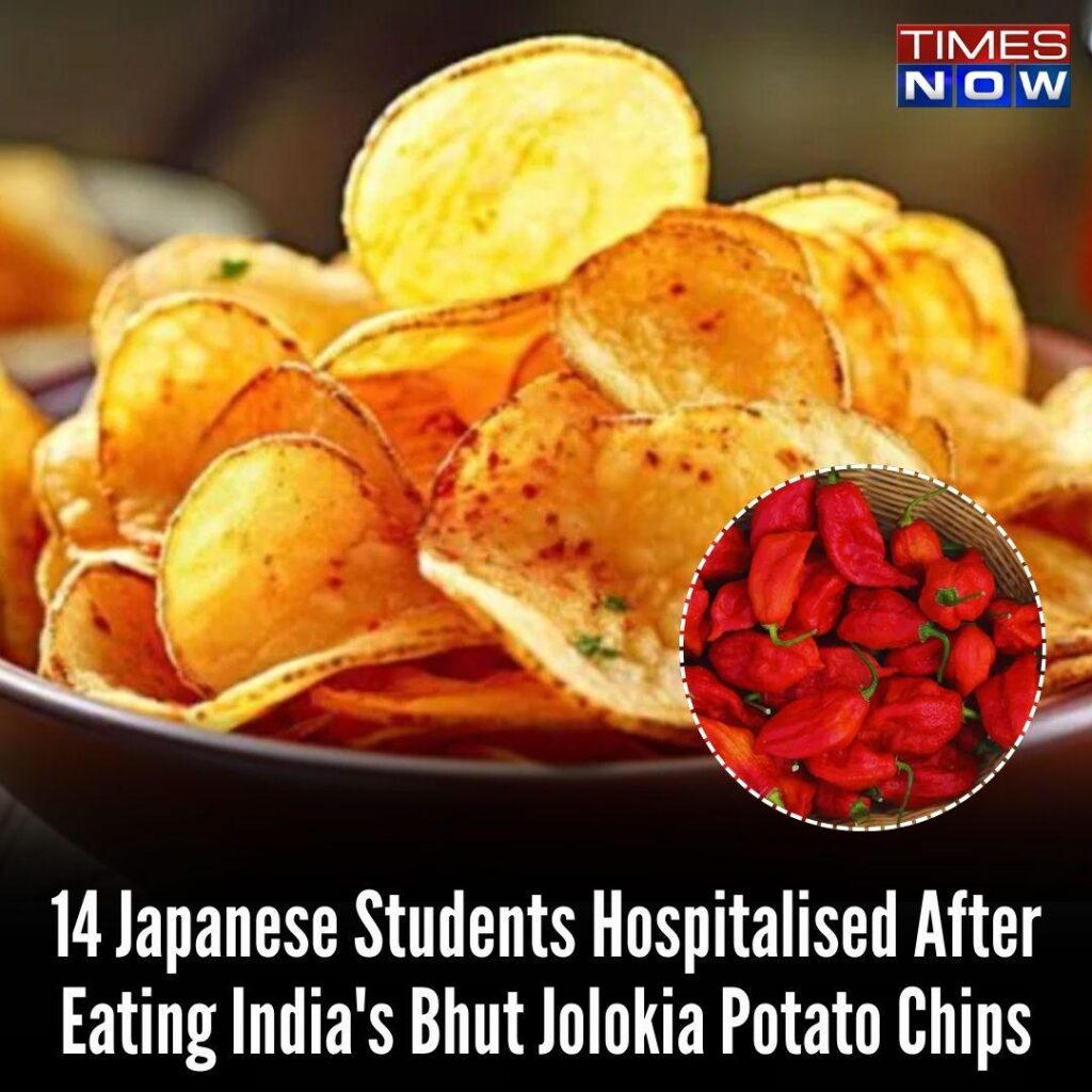 14 Japanese Students Hospitalised After Eating India's Bhut Jolokia Potato Chips