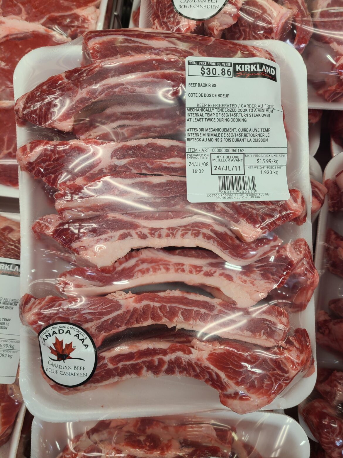 Anyone tried these Costco beef ribs? First time I've seen them.