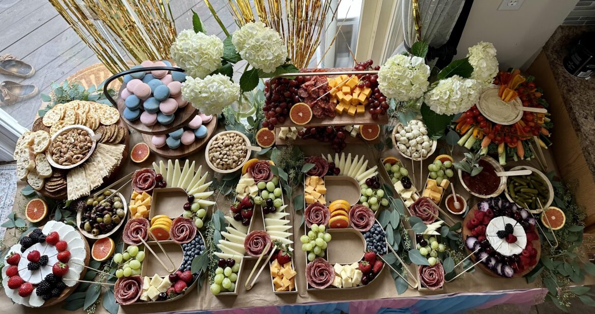 We had this at our gender reveal/housewarming party