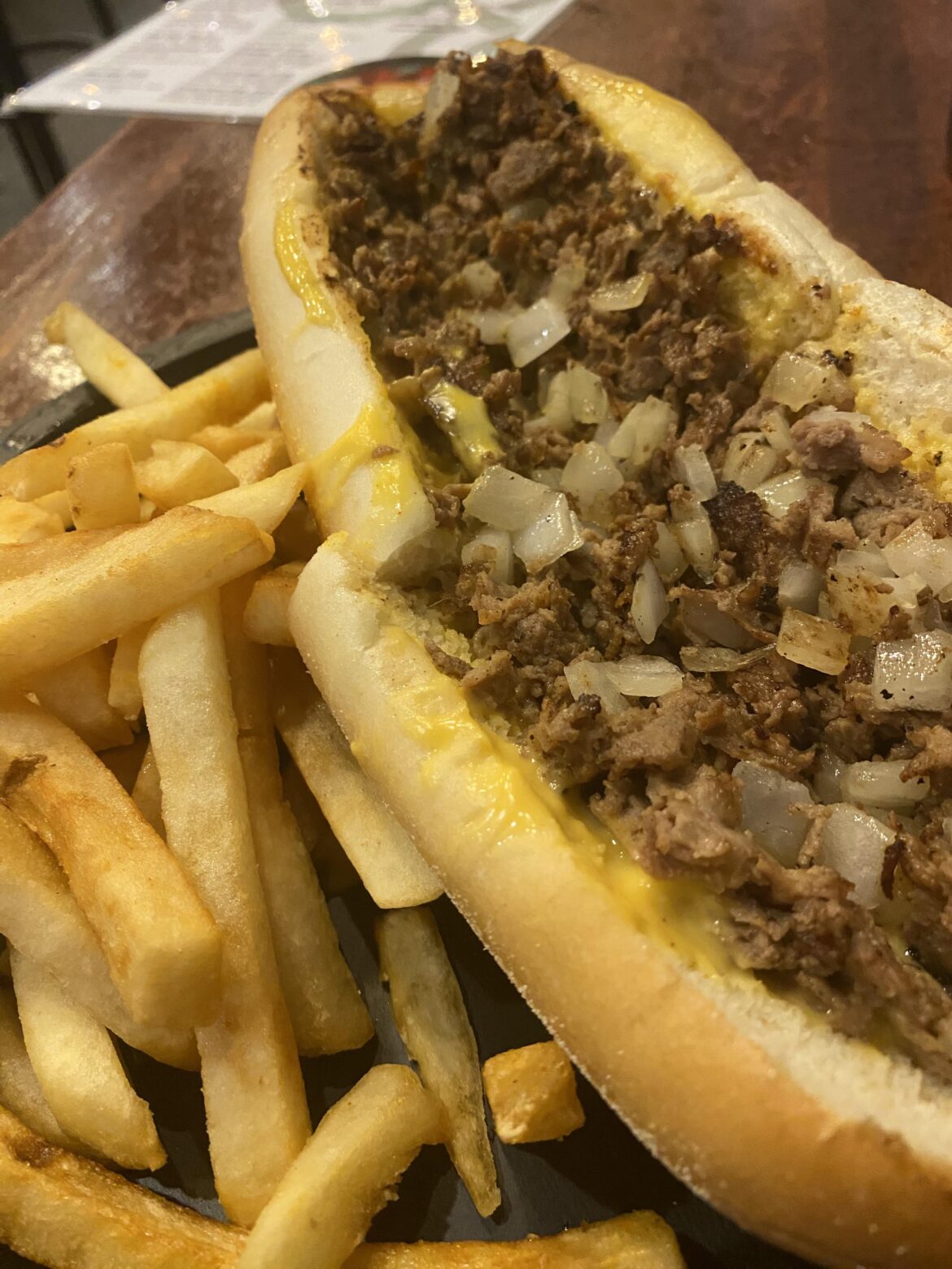 If I am going to be stuck in transit at Philadelphia, I'm getting a cheesesteak