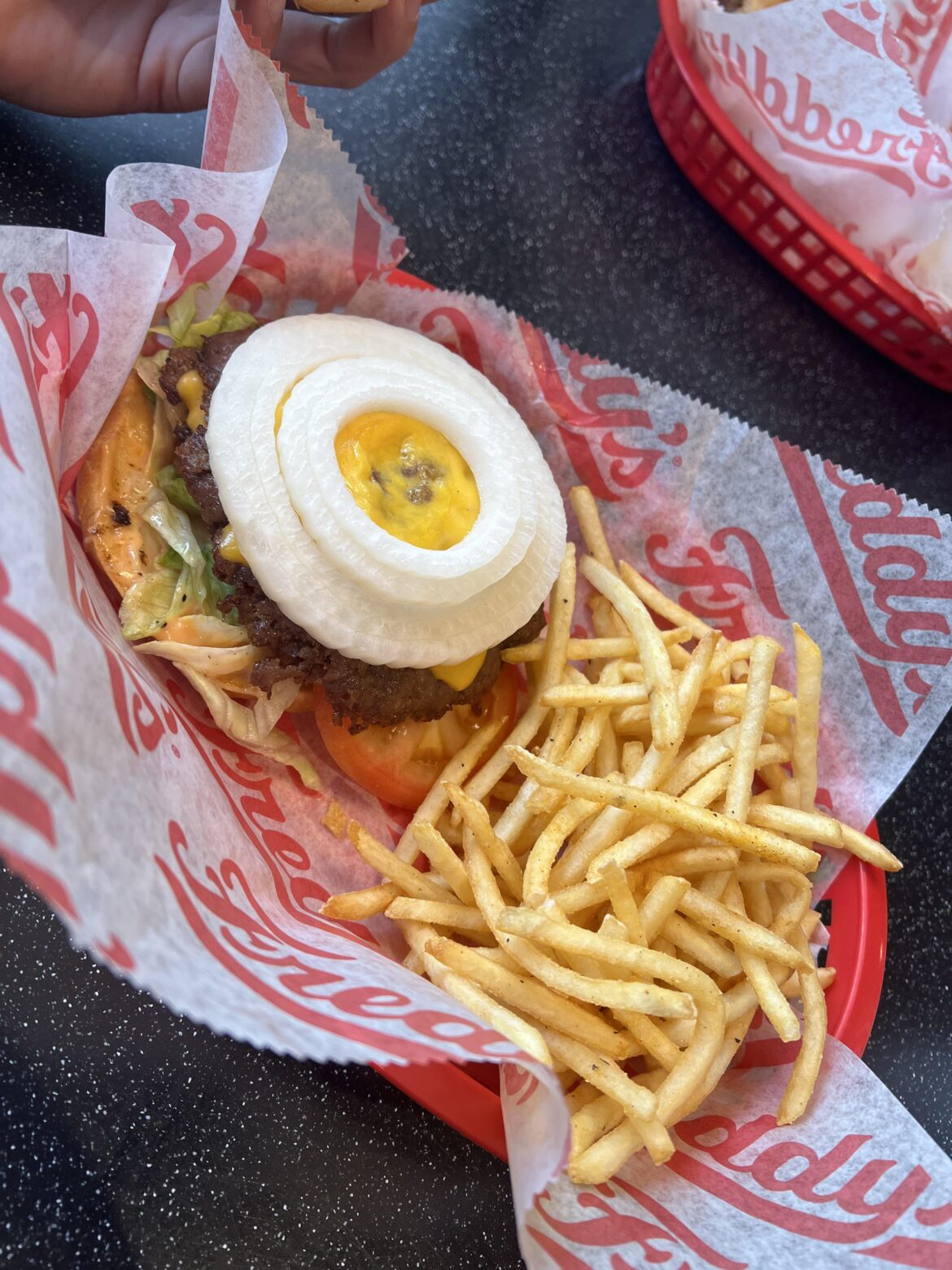 What do you get on your burgers?