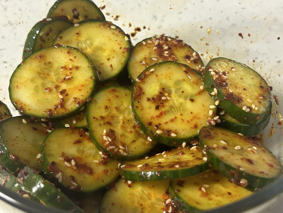 Spicy cucumber
