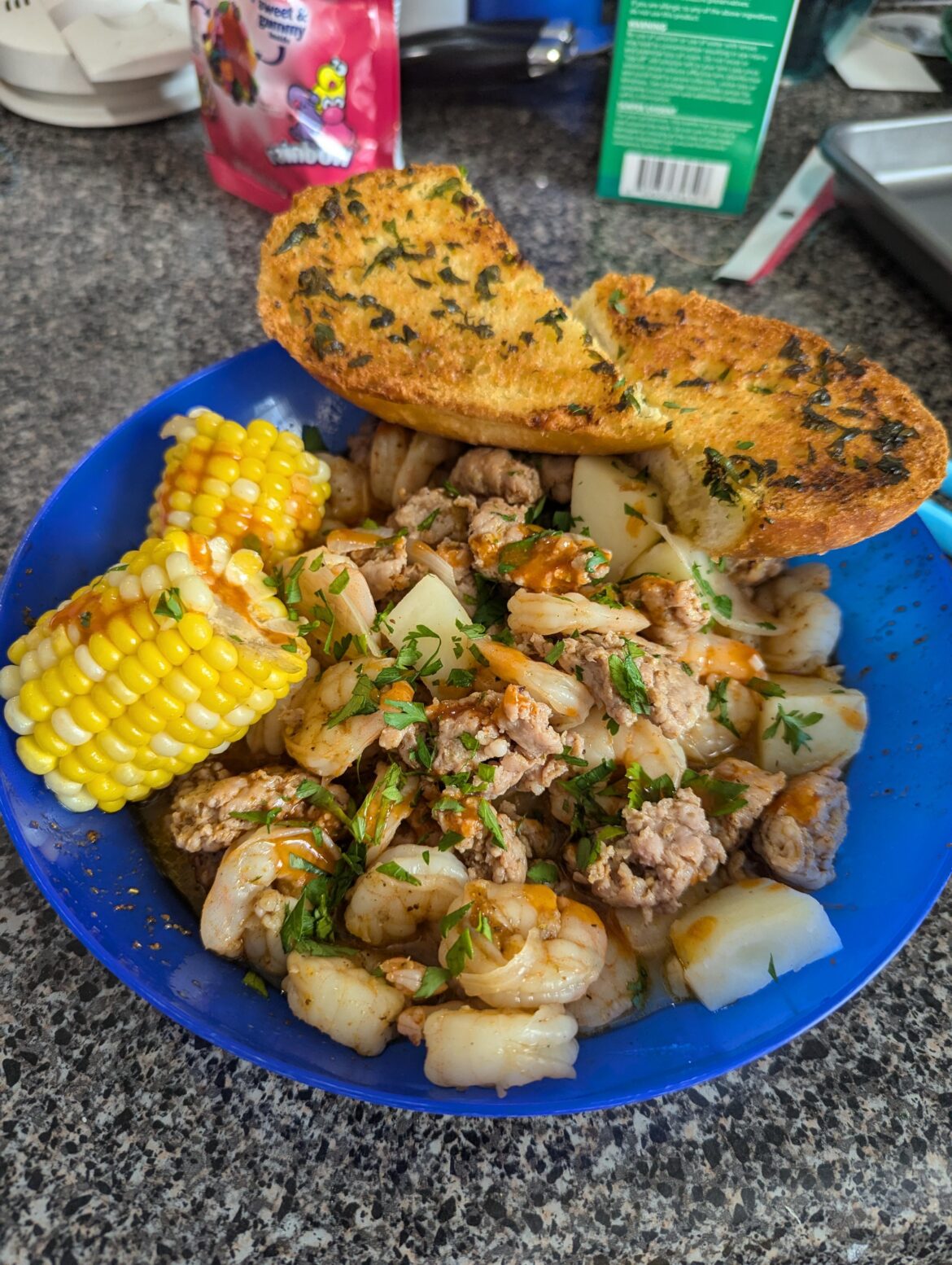 Old Bay Shrimp & Sausage Boil
