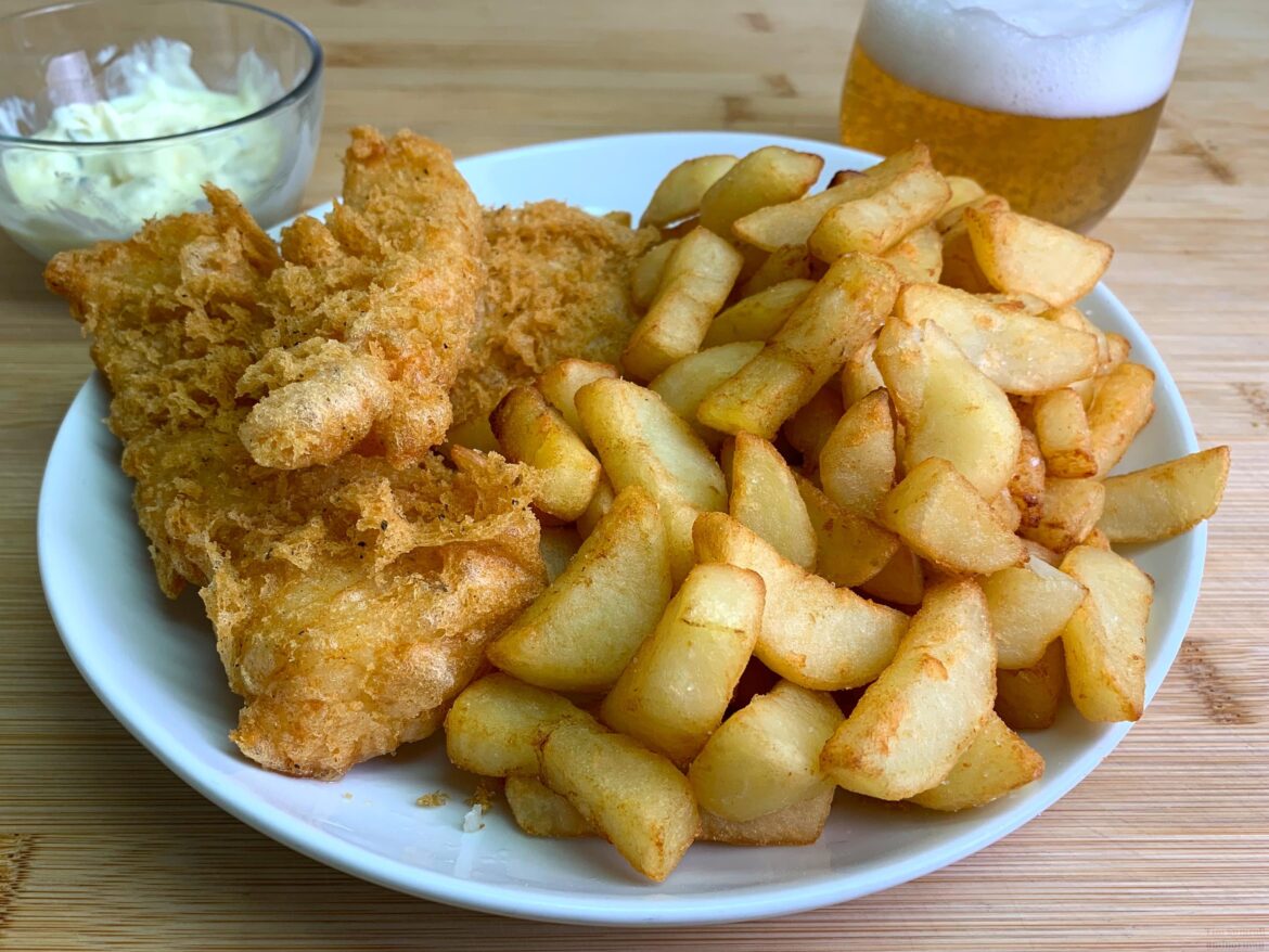 [homemade] Fish and Chips
