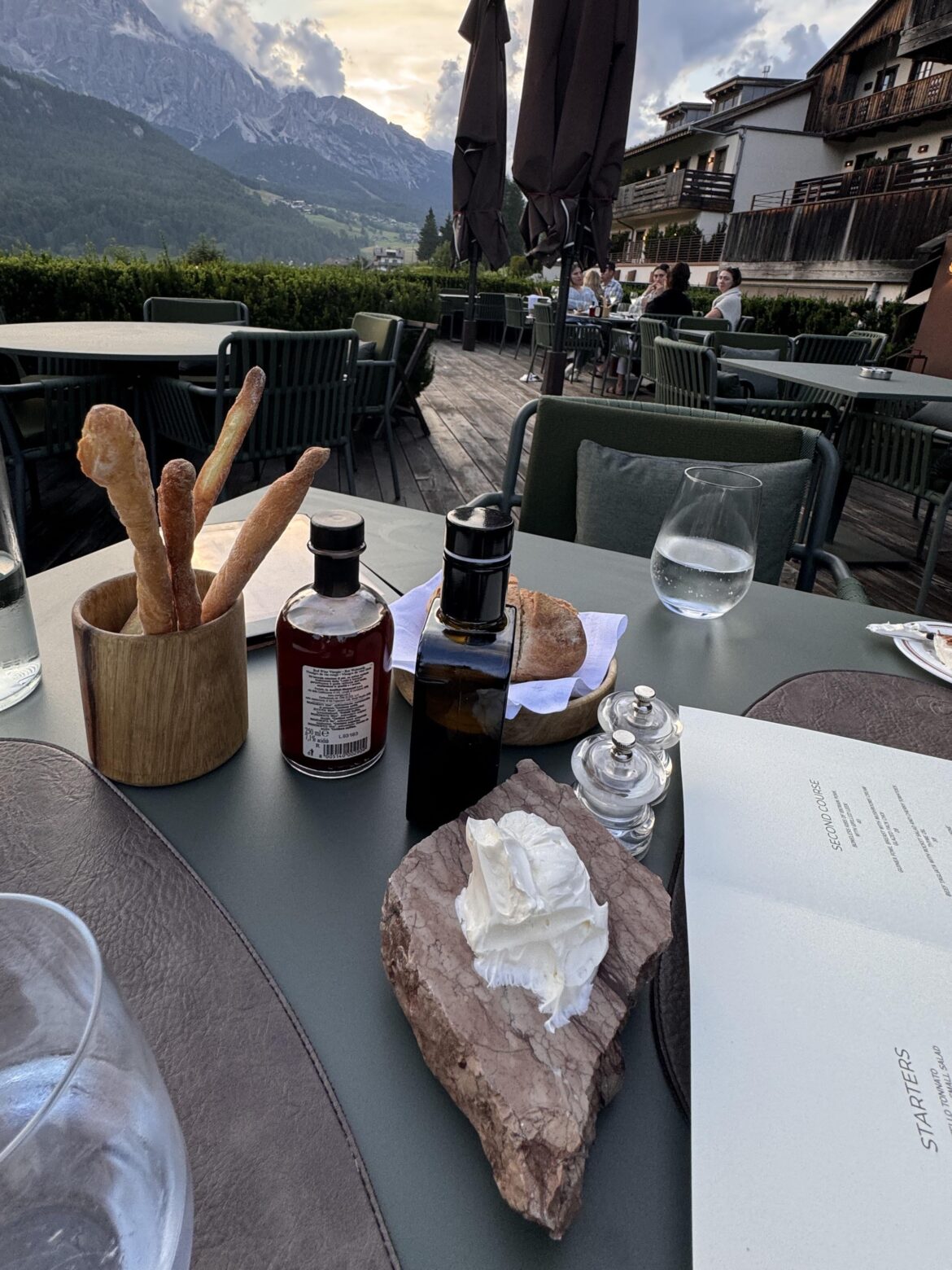 whipped butter on a rock. Thoughts????