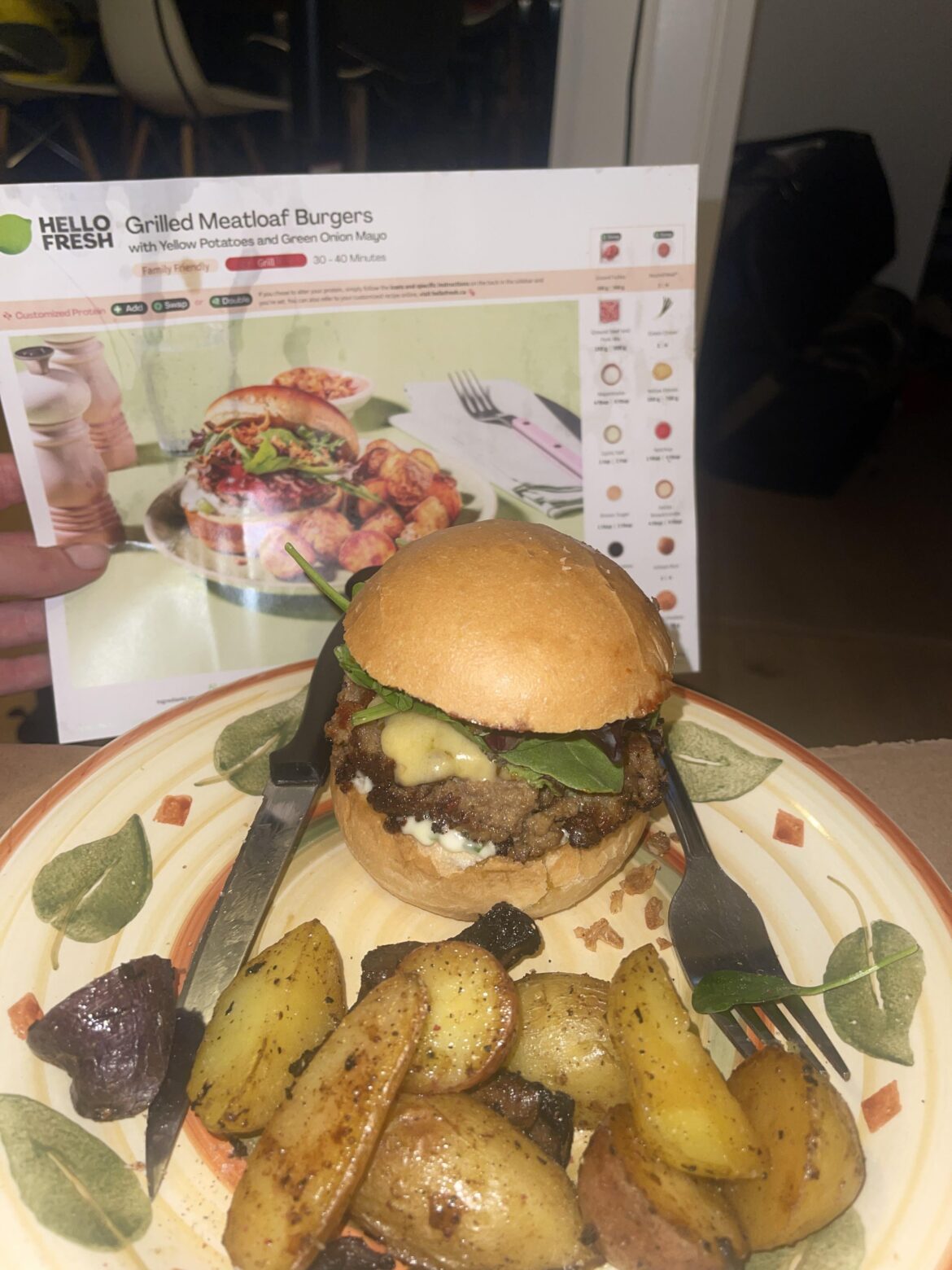 Grilled Meatloaf Burgers — Ontario, Canada