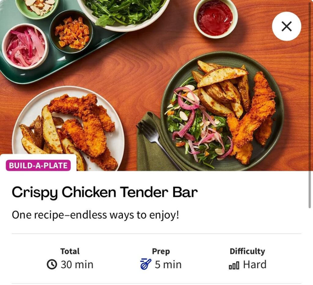 What do you all think of the ‘Build-a-Plate/Bar’ meals? I like the new variety added to the menu