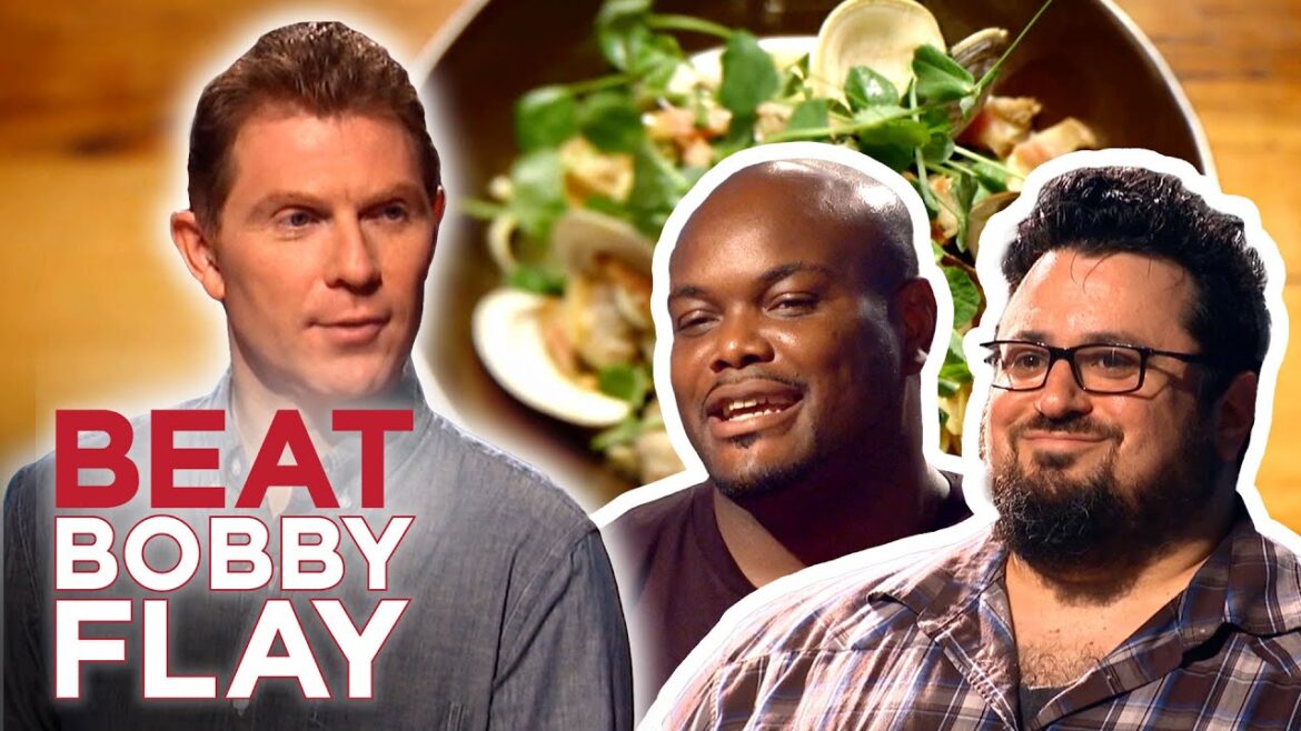 Beat Bobby Flay: Linguine and Clams Challenge | Full Episode Recap | S2 E1 | Food Network
