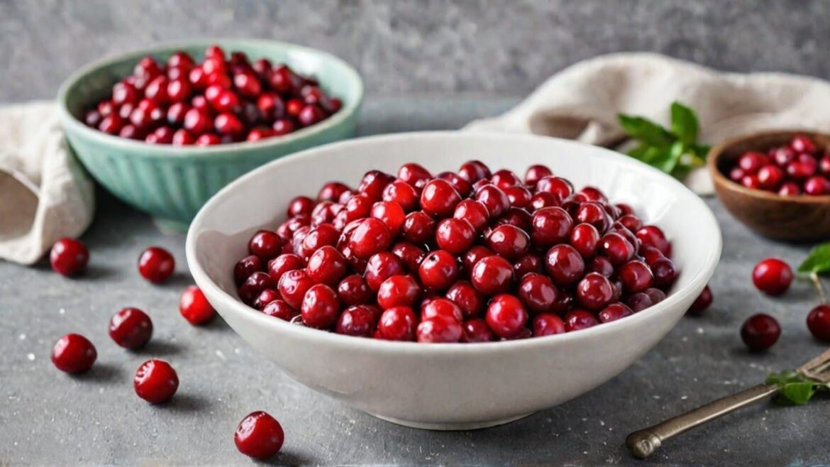 A healthier cranberry sauce that is so delicious! The right balance of sweet and tart