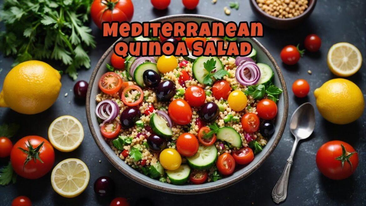 How To Make Mediterranean Quinoa Salad