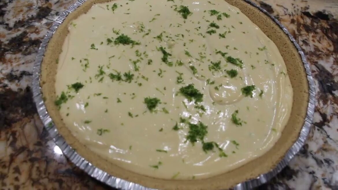 NO BAKE PIE/4 INGREDIENT KEY LIME PIE/SIMPLE AND QUICK/EPISODE 937/CHERYLS HOME COOKING NO BAKE PIE/4 INGREDIENT KEY LIME PIE/SIMPLE AND QUICK/EPISODE 937/CHERYLS HOME COOKING