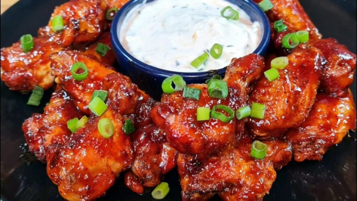 Honey BBQ Wings | The Best Honey BBQ Wings Recipe