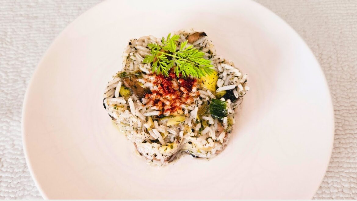 How to make risotto easy? / A quick and easy gluten-free vegan dinner. How to make risotto easy? / A quick and easy gluten-free vegan dinner.