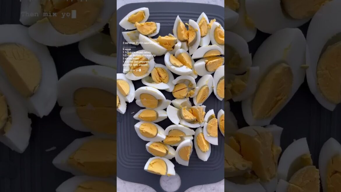 BUFFALO CHICKEN EGG SALAD BUFFALO CHICKEN EGG SALAD