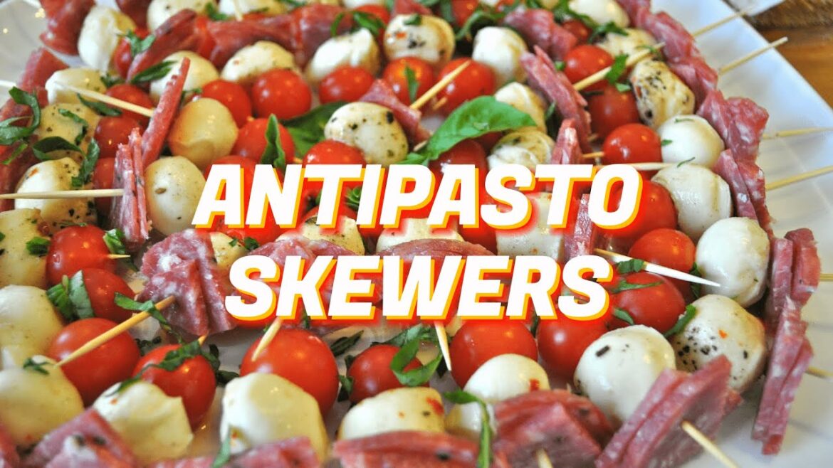Easy Antipasto Skewers Recipe | Perfect Appetizer for Any Occasion! Easy Antipasto Skewers Recipe | Perfect Appetizer for Any Occasion!