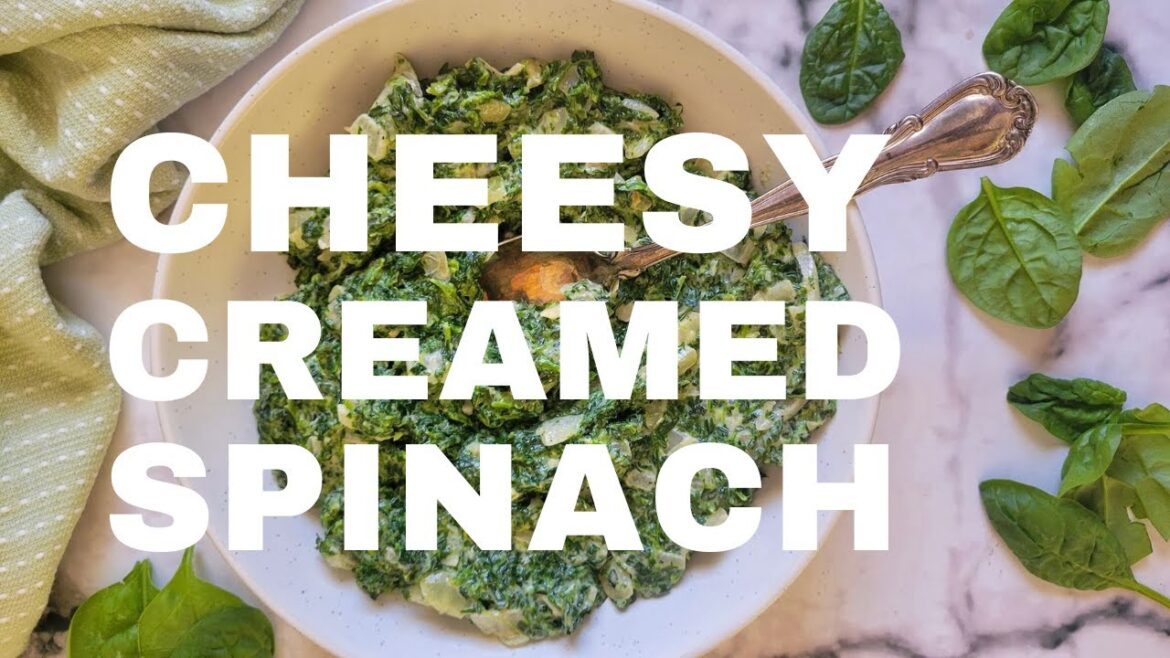 HOW TO MAKE CREAMED SPINACH FROM FROZEN SPINACH
