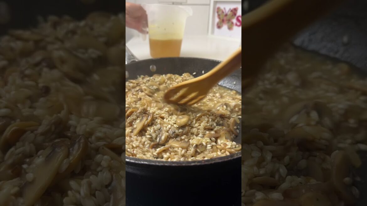 Risotto #easyrecipe #rezept #food #rezepte #tasty #lecker #foodie #cooking #risotto #rezept #reis