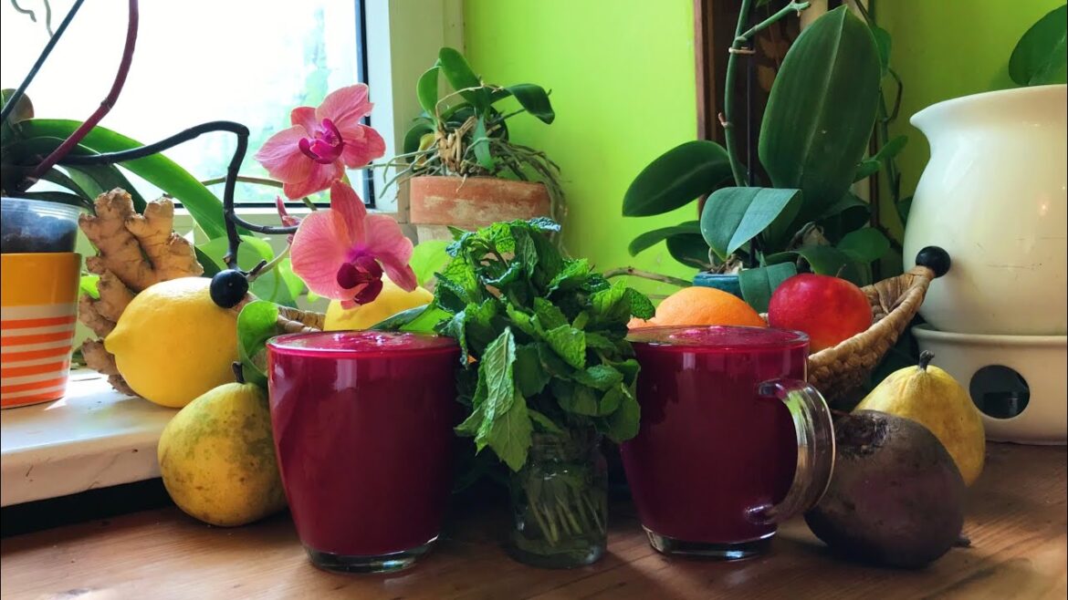 Mint Beet Pear Juice ~ Take 3