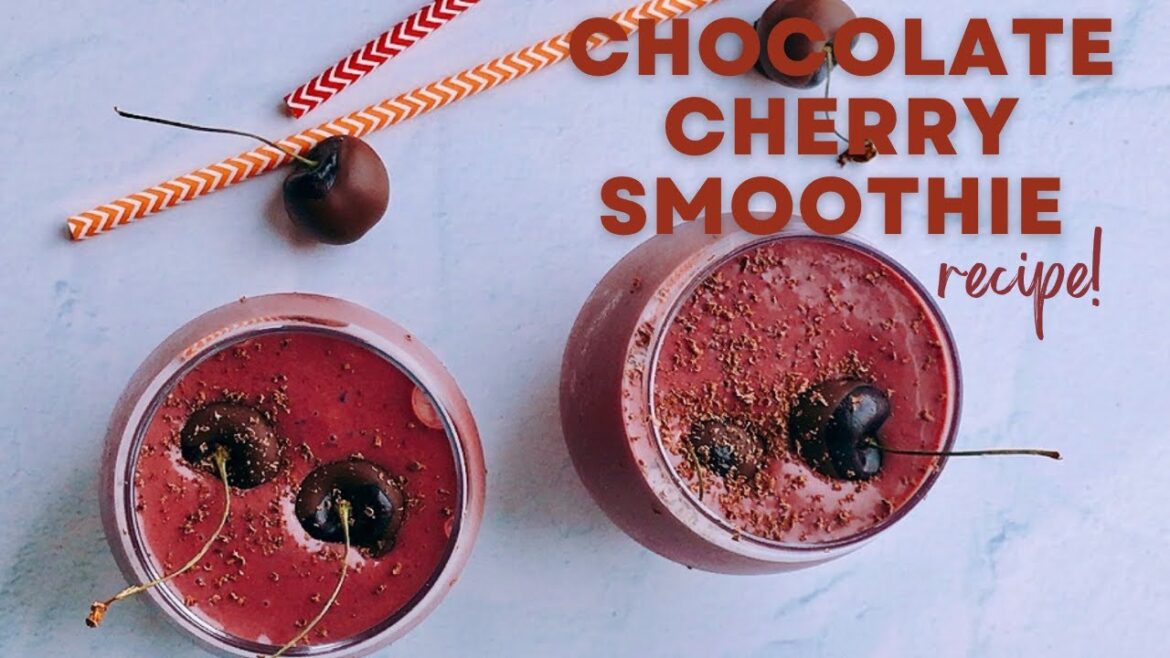 Chocolate Cherry Smoothie | Cherry Pie Smoothie You’ll Love Rich Creamy Breakfast Smoothie Recipe! Chocolate Cherry Smoothie | Cherry Pie Smoothie You'll Love Rich Creamy Breakfast Smoothie Recipe!