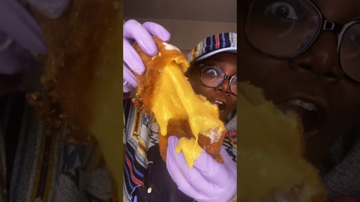 A Whole Deep Fried Cheese Block (worlds biggest cheese stick)