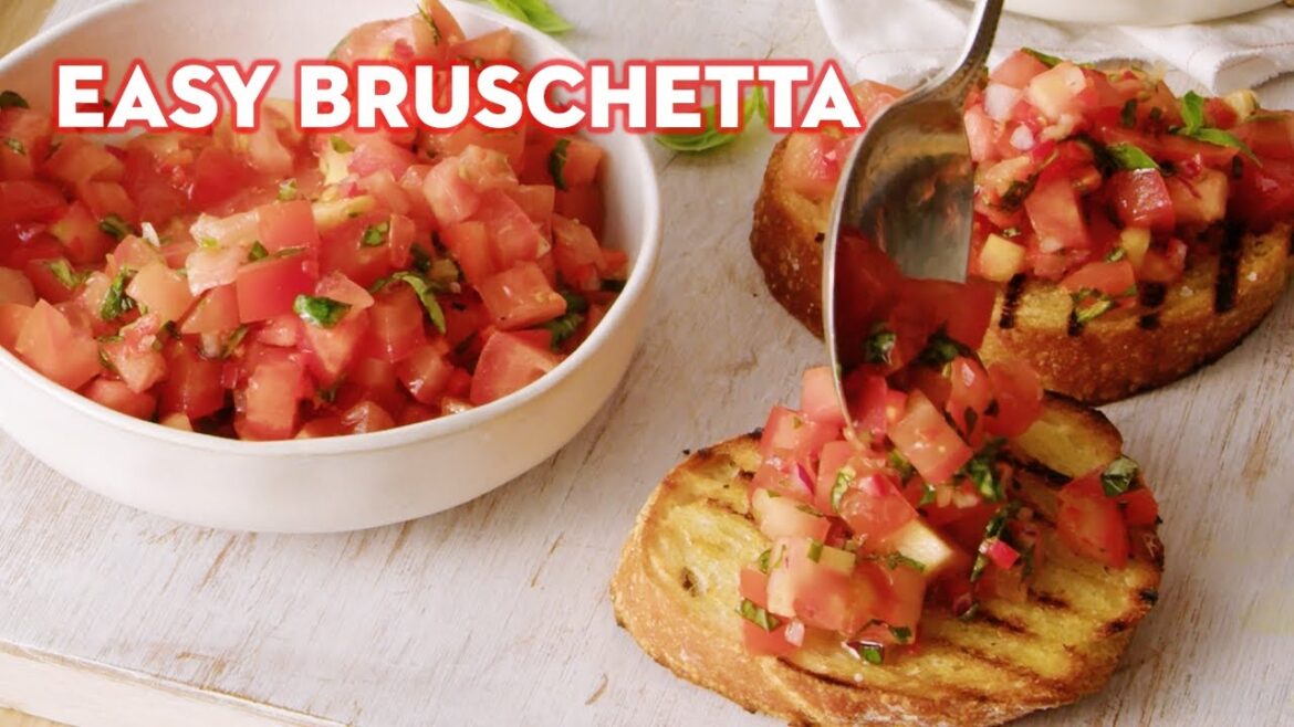 Easy bruschetta recipe | taste.com.au Easy bruschetta recipe | taste.com.au