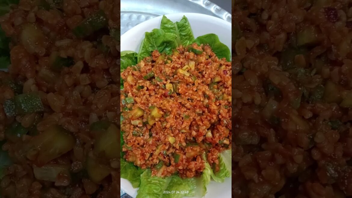 #bulgursalad #cucumber  #lettuce #shortvideo