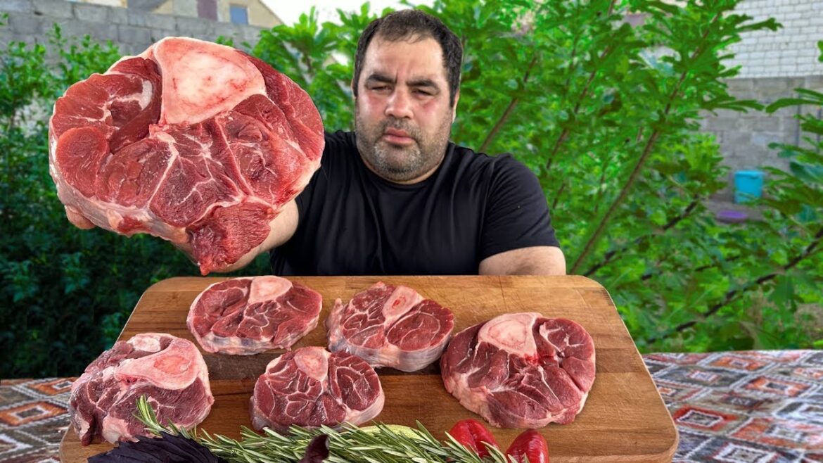 Steak Ossobuco: Traditional Italian Stew with Vegetables!