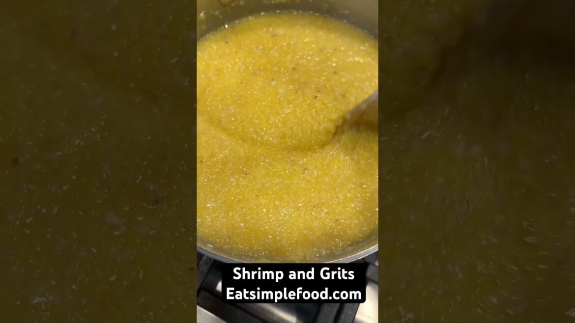Shrimp and Grits recipe at eatsimplefood.com #shrimpandgrits #cooking  #recipe