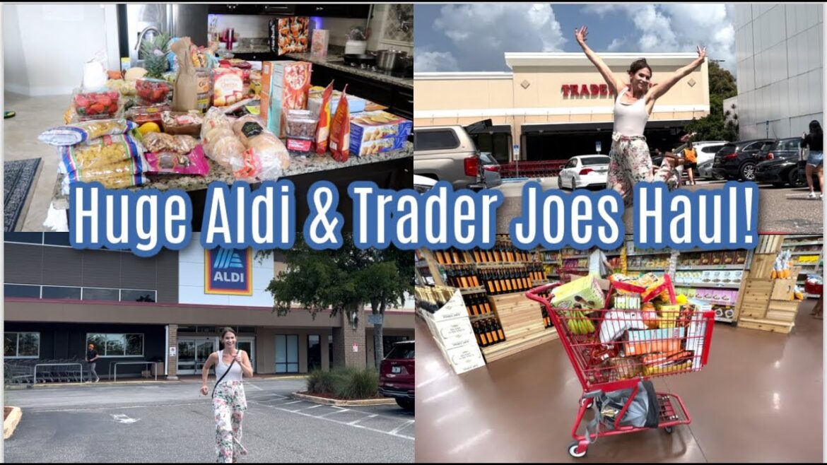 Large Family Aldi & Trader Joe’s Grocery Haul! All The Good Stuff & some food prep! Large Family Aldi & Trader Joe’s Grocery Haul! All The Good Stuff & some food prep!