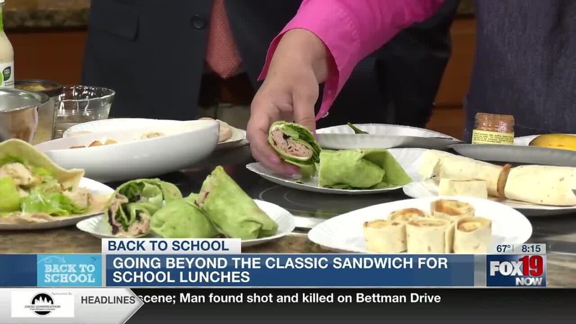 Going beyond the classic sandwich for school lunches