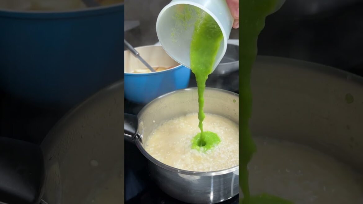 Risotto Asparagi Taleggio e Noci