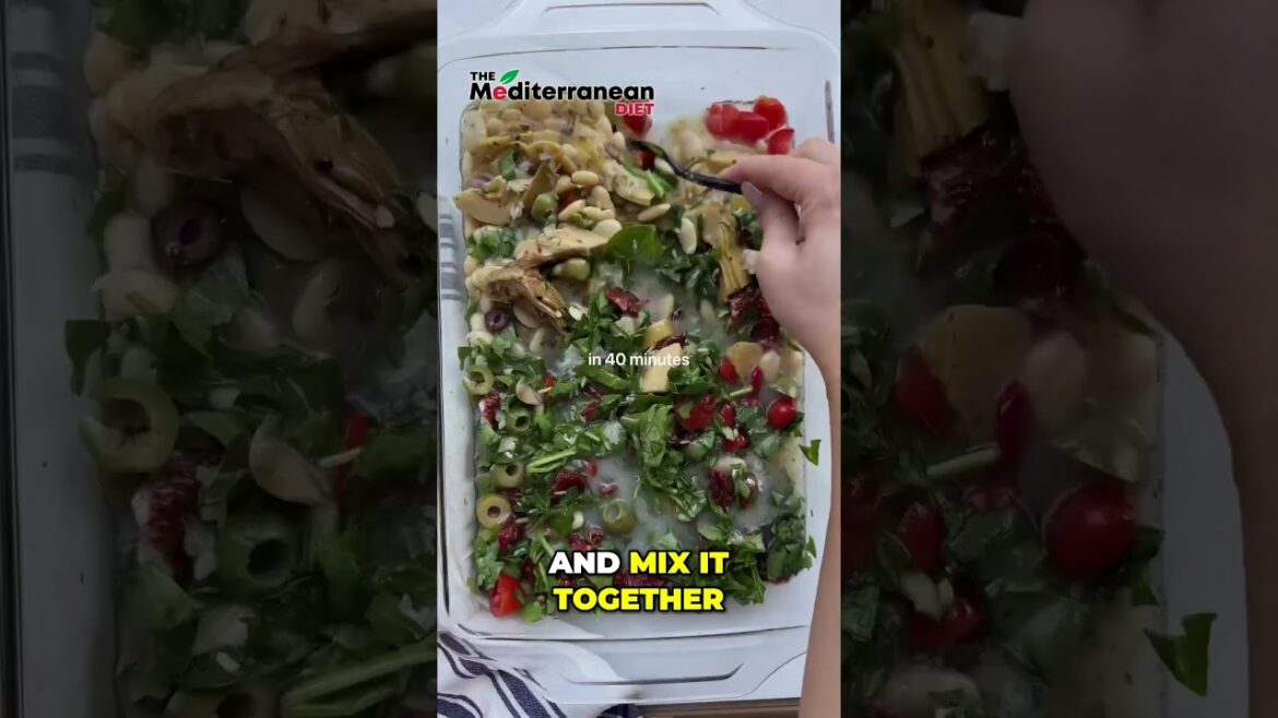 One Pan Mediterranean Dinner  Easy, Healthy Recipe for Busy Besties