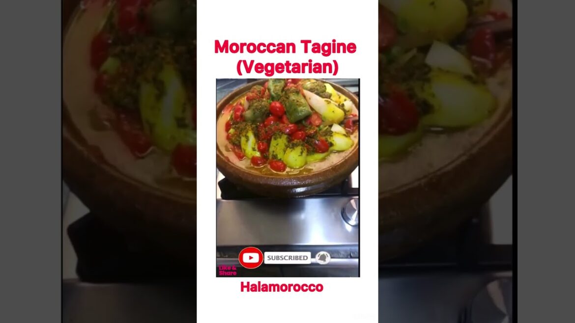 Wonders of Morocco | MOROCCAN TAGINE [Vegetarian] | Moroccan Food | #morocco #maroc #reels #shorts
