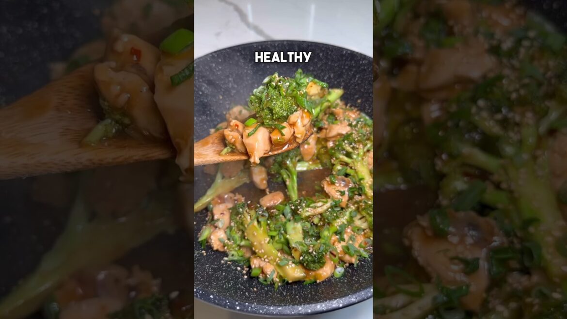 Healthy Chicken and Broccoli in 20 Minutes