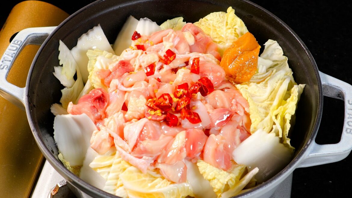 You only need 1 pot! Simple and delicious! My favorite chicken stew recipe!