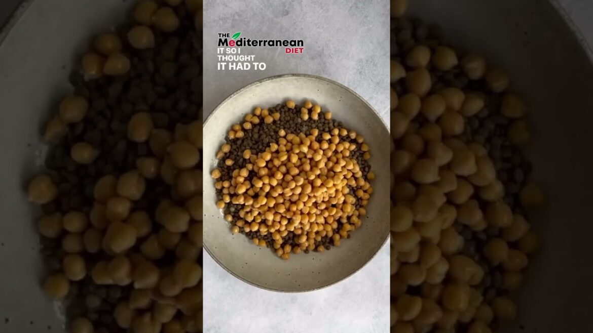 Delicious Lentil, Chickpea, Avocado, and Goat's Cheese Salad Recipe