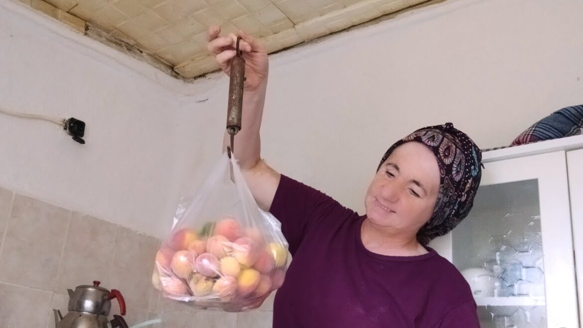 #canlı Bahçeden Topladım Reçelini Yapıyorum  Ne Kadar Olursa Şeftali Reçeli tarifi